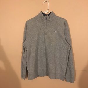Grey Vineyard Vines Quarter Zip